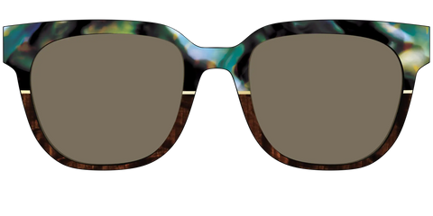 The Polarized Mirage Split with Gold Foil Sun Top