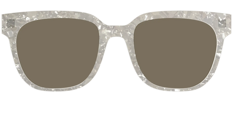 The Polarized White Quartz Pearl Sun Top