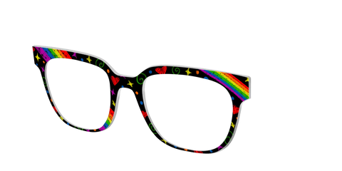 The Rainbow Chalk Doodles