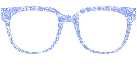 The Reef Blue Shell Lace
