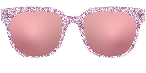 The Polarized Rose Gold Sparkle Sun Top