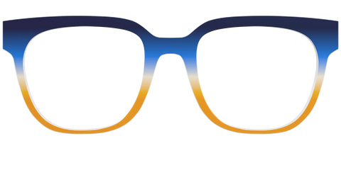 The Royal Blue to Gold Gradient