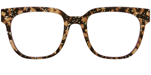 The Sandalwood Tortoise with Gold Foil
