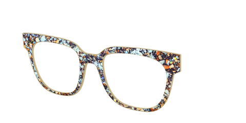 The Seashell Tortoise with Holographic Glitter