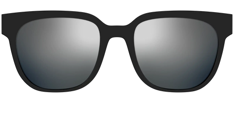 The Polarized Silver Reflective Sun Top