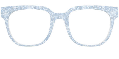 The Something Blue Floral Lace