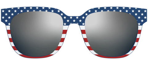 The Polarized Stars & Stripes Sun Top