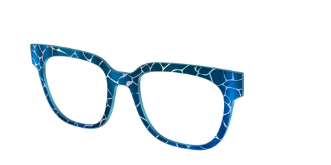 The Teal Shimmer Holographic Pool