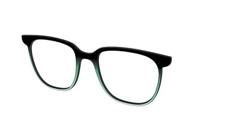 The Black to Spearmint Gradient