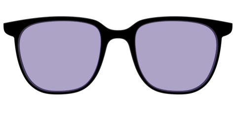 The Black With Celestial Purple Lens