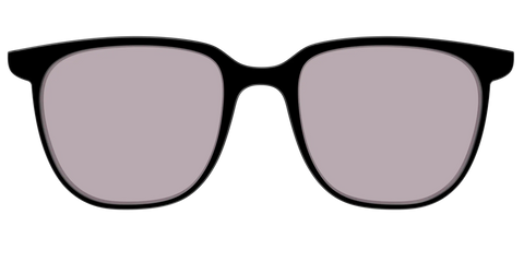 The Black with Gray Gaming Lens