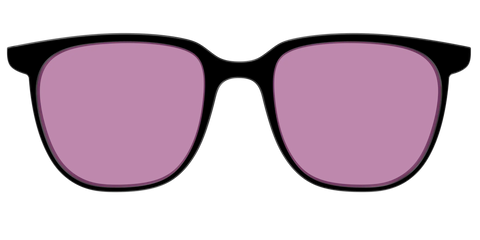 The Black with Pink Racquet Sport Lens