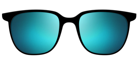 The Polarized Blue Reflective Sun Top