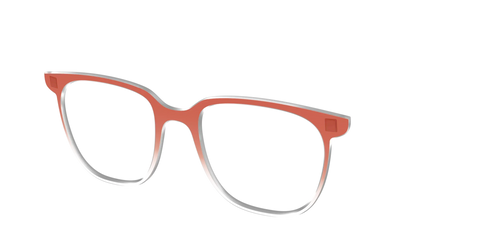 The Burnt Orange Gradient Crystal