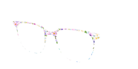 The Delicate Flower Crown with Butterfly Glitter