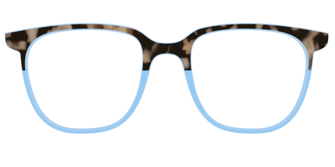 The Denim Tortoise Crystal Split