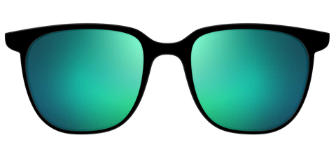 The Polarized Green Reflective Sun Top