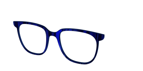 The Indigo Moire Stripes