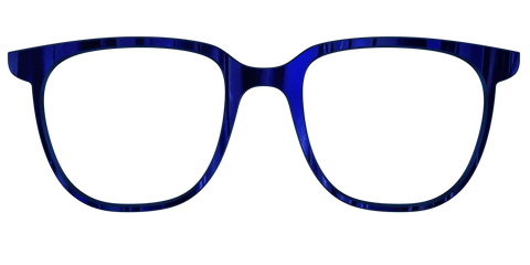 The Indigo Moire Stripes