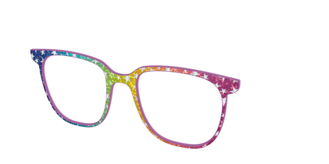 The Iridescent Rainbow Stars