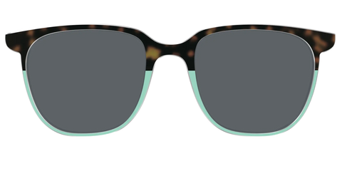 The Polarized Matcha Split Sun Top