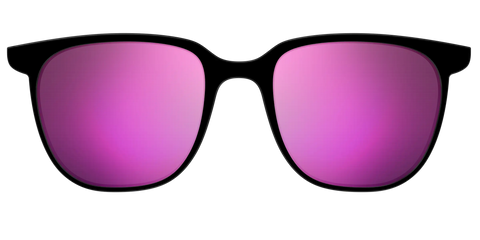 The Polarized Pink Reflective Sun Top