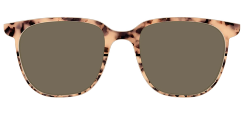 The Polarized Bisque Tortoise Split Sun Top