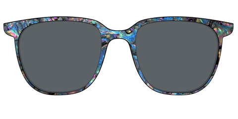 The Polarized Midnight Abalone Sun Top