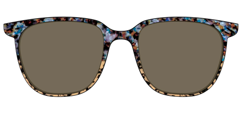 The Polarized Oasis Tortoise Split Sun Top