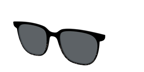 The Polarized Shaded Tortoise Sun Top