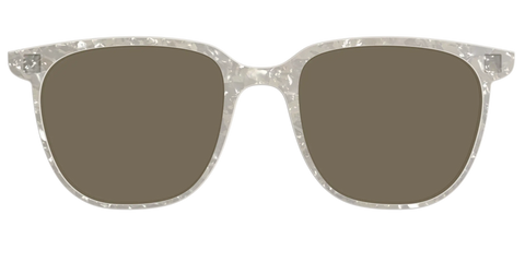 The Polarized White Quartz Pearl Sun Top
