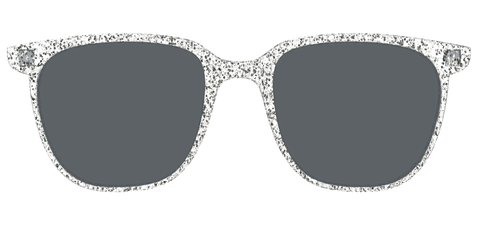 The Polarized Silver Sparkle Sun Top