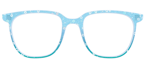 The Sky Blue Crystal with Daisy Glitter