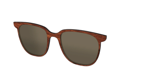 The Polarized Woodgrain Sun Top