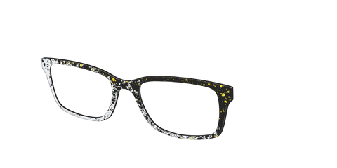 The Black & White Splatter