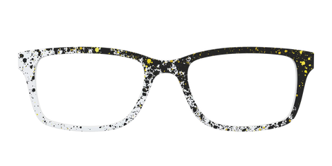 The Black & White Splatter