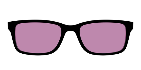 The Black with Pink Racquet Sport Lens