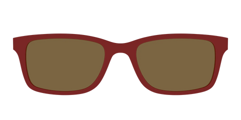 The Polarized Burgundy Sun Top