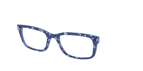 The Denim Heart Glitter Crystal