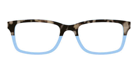 The Denim Tortoise Crystal Split