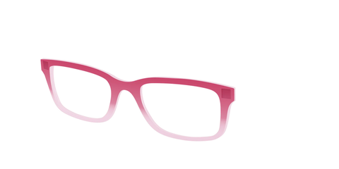 The Flamingo to Blush Gradient Crystal