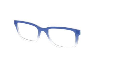The Indigo Gradient Crystal