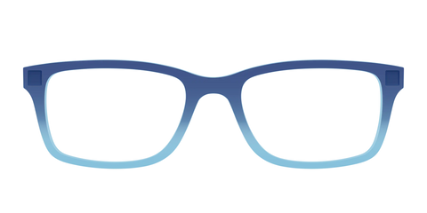 The Indigo to Sky Blue Gradient Crystal