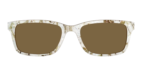 The Polarized Ivory Sand Pearl Shell Sun Top