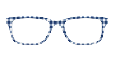The Navy Gingham
