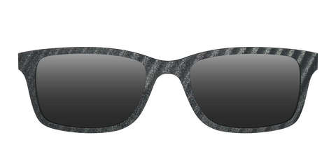 The Polarized Obsidian Stripe Sun Top