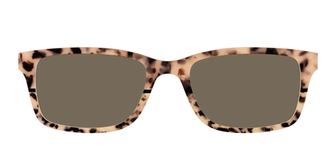 The Polarized Bisque Tortoise Split Sun Top
