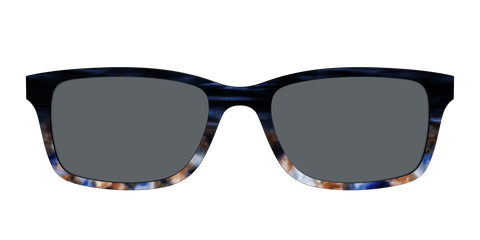 The Polarized Blue Horn Tortoise Sun Top
