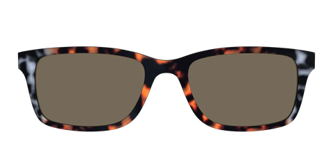 The Polarized Gray & Amber Tortoise Sun Top