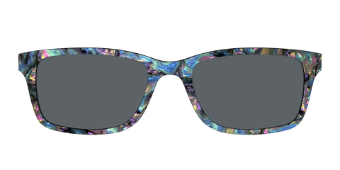 The Polarized Midnight Abalone Sun Top
